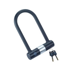 U-lock bicycle lock - YUL0 / 18 / 192 / 2 Black