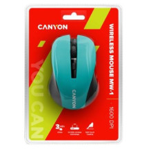 Mouse CANYON CNE-CMSW1GR wireless, green