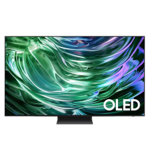 Televizorius, SAMSUNG, 55&quot;, OLED / 4K / Smart, 3840x2160, belaidis LAN, Bluetooth, Tizen, juodas, QE55S90DAEXXH