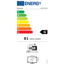 Televizorius, SAMSUNG, 55&quot;, OLED / 4K / Smart, 3840x2160, belaidis LAN, Bluetooth, Tizen, juodas, QE55S90DAEXXH