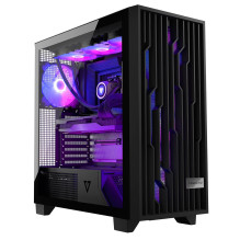 MODECOM Case VOLCANO PERUN APEX ARGB MIDI Black