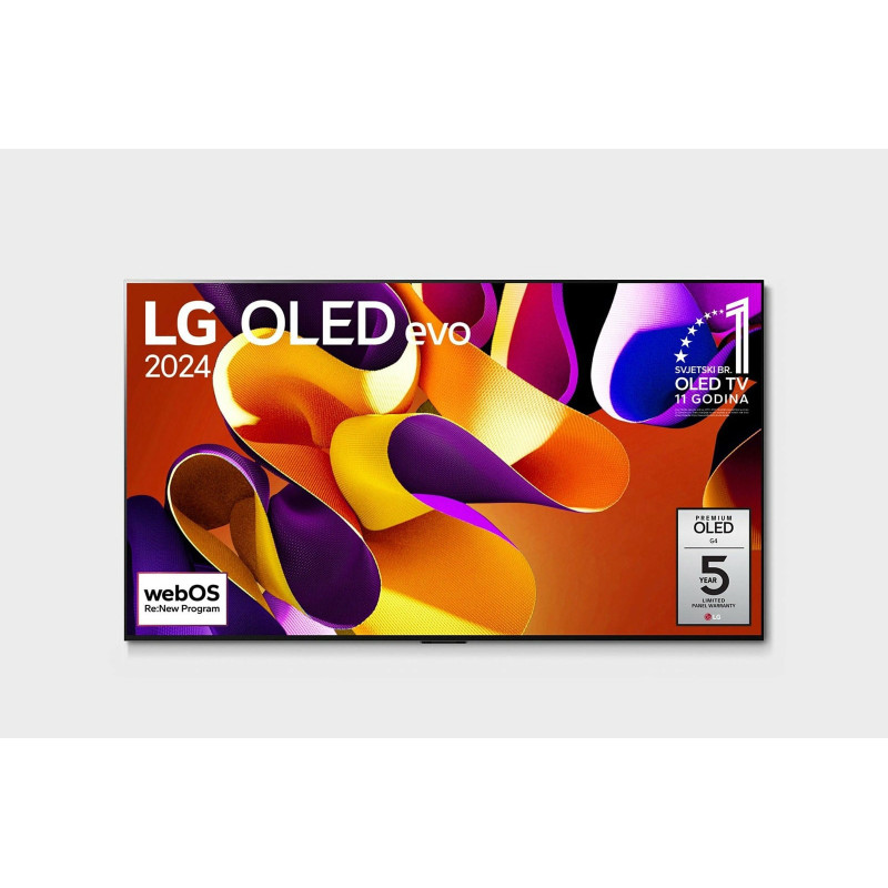 LG OLED OLED55G42LW televizorius 139,7 cm (55 colių) 4K Ultra HD išmanusis televizorius Wi-Fi pilka