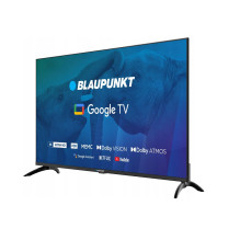 65 colių televizorius Blaupunkt 65UGC6000 4K Ultra HD, GoogleTV, Dolby Atmos, WiFi 2,4–5GHz BT, WiFi juodas