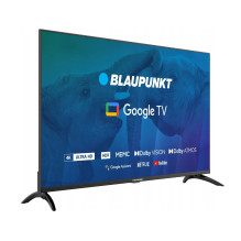 65 colių televizorius Blaupunkt 65UGC6000 4K Ultra HD, GoogleTV, Dolby Atmos, WiFi 2,4–5GHz BT, WiFi juodas