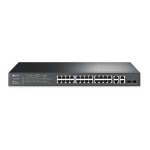 Jungiklis, TP-LINK, SL2428P, stovas, PoE+ prievadai 24, 250 vatų, SL2428P