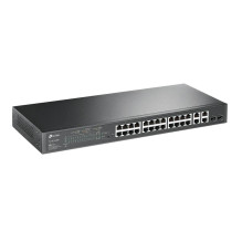 Jungiklis, TP-LINK, SL2428P, stovas, PoE+ prievadai 24, 250 vatų, SL2428P