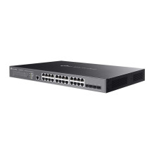 Jungiklis, TP-LINK, Omada, SG3428XPP-M2, darbalaukis / stovas, stovas, 24x2,5 GbE, 4xSFP+, 1x konsolė, 1, PoE+ prievadai