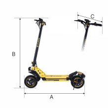 XRIDER F10 elektrinis paspirtukas, Taikymas, KERS, 1400W PEAK, DMEGC 18,2ah baterija su aktyviu balansuotoju