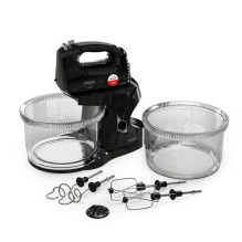 SMAPP Hand Mixer with 2 bowls Black