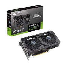 Graphics Card, ASUS, NVIDIA GeForce RTX 4060 Ti, 16 GB, GDDR6, 128 bit, PCIE 4.0 16x, Dual Slot Fansink, 1xHDMI, 3xDispl