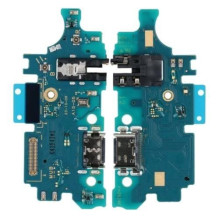 Lanksčioji jungtis Samsung A155 A15 4G / A156 A15 5G su įkrovimo kontaktu, mikrofonu, ausinių lizdu originali (service p