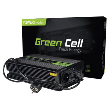 Green Cell INV07 power adapter / inverter Auto 300 W Black