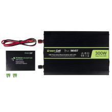 Green Cell INV07 maitinimo adapteris / inverteris Auto 300 W Black