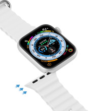 Apyrankė Dux Ducis OceanWave Series Apple Watch 38 / 40 / 41mm White