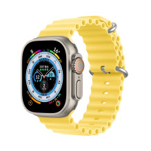 Apyrankė Dux Ducis OceanWave Series Apple Watch 38 / 40 / 41mm Yellow