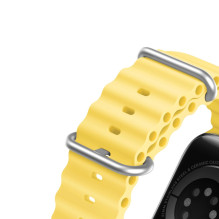 Apyrankė Dux Ducis OceanWave Series Apple Watch 38 / 40 / 41mm Yellow