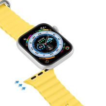 Apyrankė Dux Ducis OceanWave Series Apple Watch 38 / 40 / 41mm Yellow