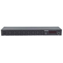 Intellinet 19&quot; Intelligent 8-Port PDU, 19&quot; Rackmountable C13 Intelligent Power Distribution Unit Monitors Powe