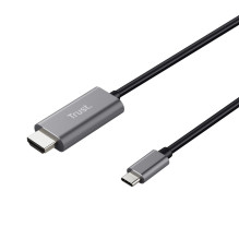 Trust Calyx USB grafikos adapteris Juodas, metalinis