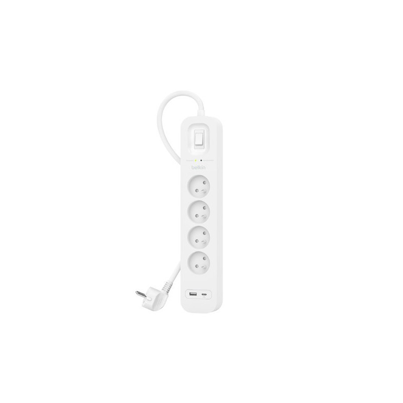 Belkin SRB001CA2M surge protector White 4 AC outlet(s) 2 m