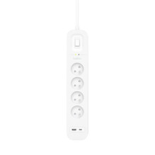 Belkin SRB001CA2M surge protector White 4 AC outlet(s) 2 m