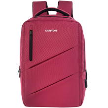 CANYON backpack BPE-5 Urban USB 15.6' Red