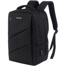 CANYON backpack BPE-5 Urban USB 15.6' Black