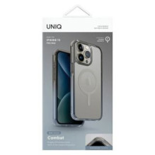 UNIQ Uniq Combat Duo Magclick Charging case for iPhone 15 Pro Max - blue-gray