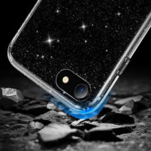 Tech-Protect Tech-Protect Glitter iPhone 7 / 8 / SE 2020 / 2022 case - transparent and silver