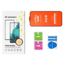 Wozinsky Wozinsky Tempered Glass Full Glue for Samsung Galaxy A55 with black frame