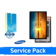 Ekranas skirtas Samsung T500 / T505 / T503 / T509 Tab A7 2020 (Tab A7 2022) juodas (Service Pack)