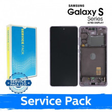 Ekranas skirtas Samsung G780 S20 FE (G781 S20 FE 5G) su rėmeliu / Cloud Levander / (Service Pack)