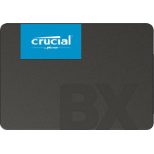 SSD CRUCIAL BX500 1TB SATA 3.0 Rašymo greitis 500 MB/ s Skaitymo greitis 540 MB/ s 2,5" TBW 360 TB CT1000BX500SSD1
