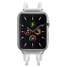 Apyrankė Baseus &quot;Lets go&quot; skirta Apple Watch Series 42 / 44mm balta / rožinė