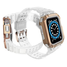 Apyrankė &quot;Strap Band&quot; skirta Apple Watch 42mm / 44mm / 45mm rožinė