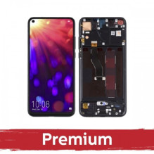 Ekranas skirtas Huawei Nova 4 su rėmeliu / Black / OEM