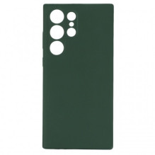 Dėklas &quot;TM Pure Silicone&quot; skirtas Apple iPhone 13 Pro / Dark Green / (Blister)