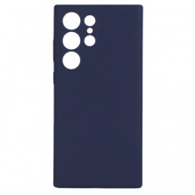 Dėklas &quot;TM Pure Silicone&quot; skirtas Apple iPhone 14 / Midnight Blue / (Blister)