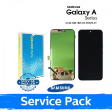 Ekranas skirtas Samsung A546 A54 5G juodas (Service Pack) (NF version)