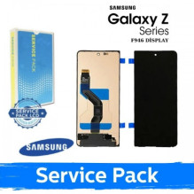 Ekranas skirtas Samsung F946 Z Fold 5 5G (išorinis) juodas (Service Pack)