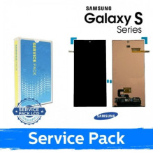 Ekranas skirtas Samsung S928 S24 Ultra juodas (Service Pack) (NF version)