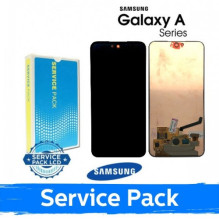 Ekranas skirtas Samsung A356 A35 5G juodas (Service Pack)(NoFrame version)