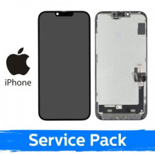 Ekranas skirtas iPhone 14 Plus juodas (Service Pack)