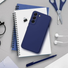 Dėklas &quot;Soft Silicone&quot; skirtas Xiaomi Redmi Note 13 Pro 5G tamsiai mėlynas