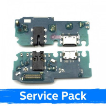 Krovimo lizdas skirtas Samsung A125 A12 su lanksčiąja jungtimi / plata (Service Pack)