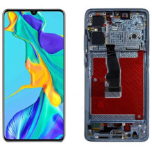 Ekranas skirtas Huawei P30 su rėmeliu / Breathing Crystal / OEM