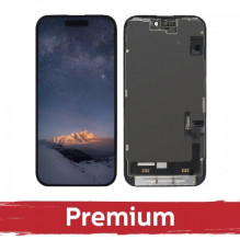 Ekranas skirtas iPhone 15 Pro Max juodas (INCELL / Premium)