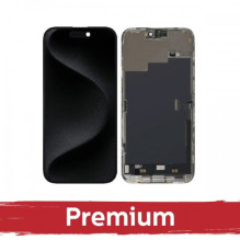 Ekranas skirtas iPhone 15 Pro juodas (INCELL / Premium)