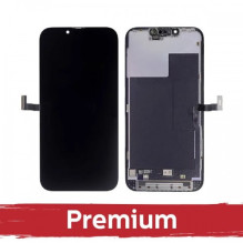 Ekranas skirtas iPhone 13 Pro Max juodas (Hard OLED / Premium) / *Removable IC* / 