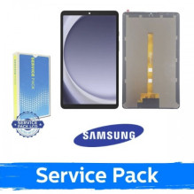 Ekranas skirtas Samsung X110 (X115) Tab A9 8.7'' juodas (Service Pack)